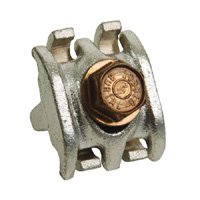 Clamp, Bonding, K1 Bronze. (1/4" or 5/16" Strand to #6 AWG Copper Ground Wire) 100/pkg