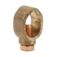 Clamp, Ground Rod, Bronze, for 5/8 Ground Rod.  400/pkg