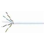 Cable, Cat-6 Plus Plenum, White, 1000-ft. Box 