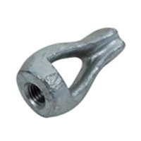 Nut, Thimble Eye, 5/8 Threaded.  50/pkg
