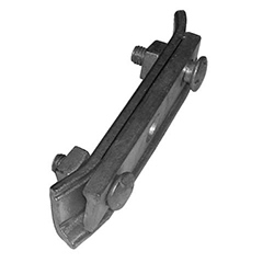Clamp, Suspension, Curved, 11/16 hole. 10/pkg