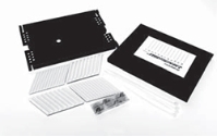 Tray, Splice, 1120-SSTA, Aluminum 12 single fiber splice tray (7"L x 4.75"W x .50"D)