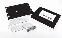 Tray, Splice, 1120-SSTA, Aluminum 12 single fiber splice tray (7"L x 4.75"W x .50"D)