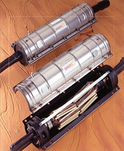 Closure, Stainless Steel Splice Closure 6.5" x 28" with Bonding and Fill Port