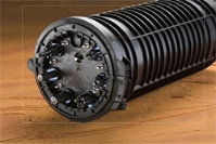 Closure, Coyote, 6.5"x17? Dome, capacity of single splices 72, Std Pkg: 1 ea