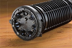 Closure, Coyote, 6.5"x17? Dome, capacity of single splices 72, Std Pkg: 1 ea