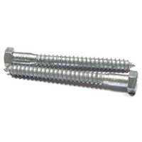 Screw, Lag , 1/4 x 2-1/2, Hex Head.  100/pkg