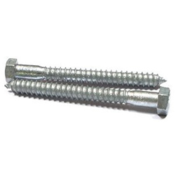 Screw, Lag , 1/4 x 2-1/2, Hex Head.  100/pkg