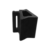 Spacer, Cable, 1/4" D-type.  100/pkg