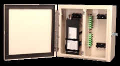 Enclosure, Building Entrance, Lockable, with capacity up to 24-Port, SC