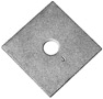 Washer, Square, Flat, 2.00" x 1/8".