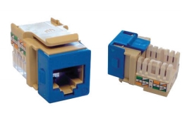 Jack, Data, CAT6 & CAT5E, 568A/B 