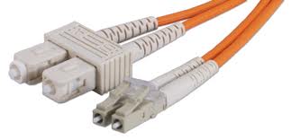 Jumper, Multimode, 50-Micron, Duplex, 2MM Jacket, SCLC, 1.0 Meter