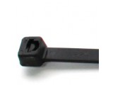 Cable Tie, 14.5" Black, 50-lb Rated, 100-pkg.