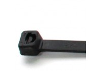Cable Tie, 14.5" Black, 50-lb Rated, 500-pkg