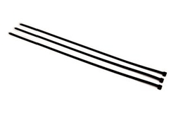 Cable Tie, 36" Black, 175-lb Rated, 50-pkg
