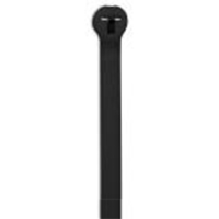 Cable Tie, 7" Black, 50-lb rated, 100-pkg