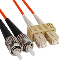 Jumper, Multimode, Duplex, ST-SC 1 Meter