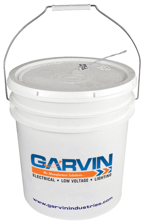 Pull Line in pail, 6500-ft / 230-lb tensile.