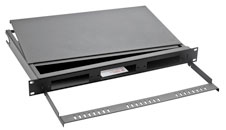 Enclosure, Rack Mount, empty 1 RU 18 port capacity