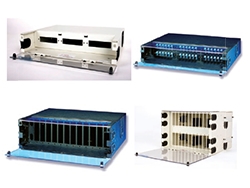 Enclosure, Rack Mount, 72-Port, Black, Empty Cabinet