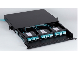 Enclosure, Rack Mount, Sliding Drawer, Black