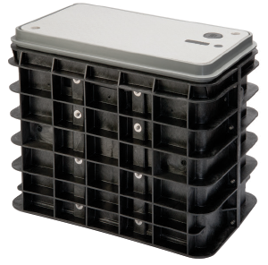 Channell Handhole BULK4, HDPE. 24x36x24. Tier 22 One Piece Lid 