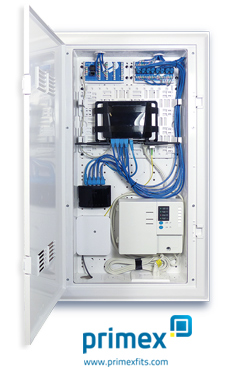 Primex Manufacturing - P3000 Media Distribution Enclosure ... home structured wiring systems 