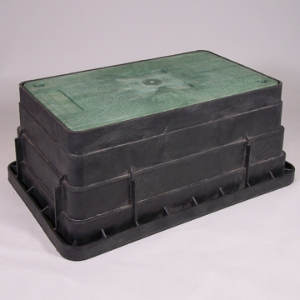  Tapered Rectangle Below Grade Enclosure 17" x 30" x 15" 