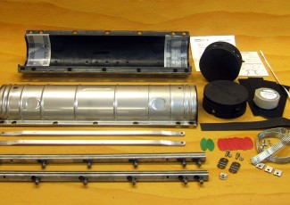 Closure, Armadillo, 6.5" x 28" Stainless Filling Flange Kit 