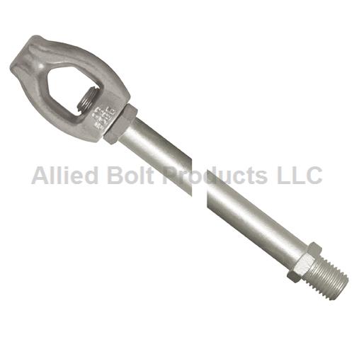 Rod, Anchor, 1" x 7', with Assembled Eye Nut, 1/pk 